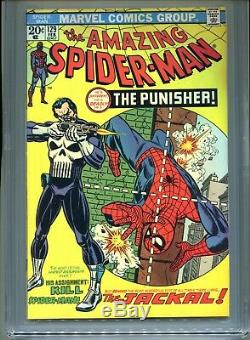 1974 Marvel The Amazing Spider-man #129 1st Appearance Punisher Cgc 9.6 White