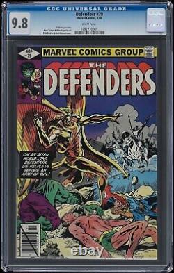 1980 Marvel The Defenders #79 CGC 9.8 White Pages POP 10