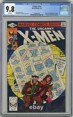 1981 X-Men 141 CGC 9.8 White Pages