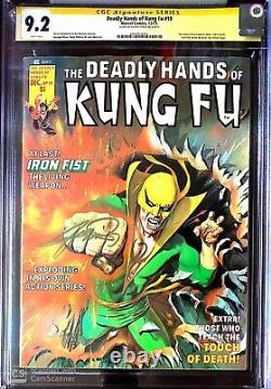 1st WHITE TIGER Ayala Deadly Hands of Kung-Fu 19 CGC 9.2 SS George Pérez MOVIE