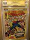 Amazing Spider-man #121 Cgc 8.0 Ss Gerry Conway & John Romita (white Pages)