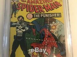 AMAZING SPIDER-MAN #129 -CGC 4.0 FIRST PUNISHER-Off-White To White Pages 1974