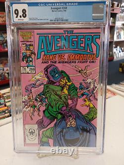 AVENGERS #269 (Marvel Comics, 1986) CGC 9.8 KANG White Pages