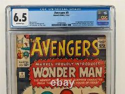 AVENGERS #9 (Marvel 1964) CGC 6.5 Off White Pages 1st Appearance of Wonder Man