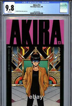 Akira #13 (1989) Marvel/Epic Comics CGC 9.8 White Pages