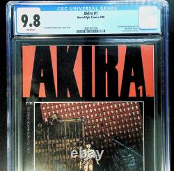 Akira #1 9.8 CGC 1st Kaneda & Tetsuo White Pages Marvel/Epic 1988