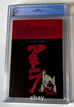 Akira #1 9.8 CGC 1st Kaneda & Tetsuo White Pages Marvel/Epic 1988