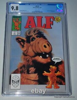 Alf 1 Marvel Comic CGC 9.8 Alf's 1st Full Comics White Pages 1988