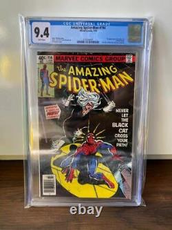 Amazing SpiderMan #194 KEY 1st Black Cat CGC 9.4 NM WHITE PAGES