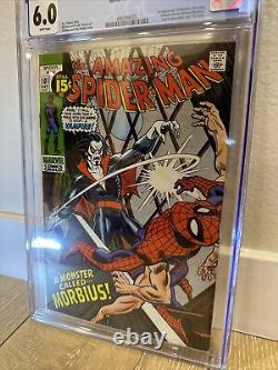 Amazing Spider-Man #101 -Marvel 1971 CGC 6.0 1st Appearance of Morbius! White P