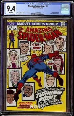 Amazing Spider-Man # 121 CGC 9.4 White (Marvel, 1973) Death of Gwen Stacey