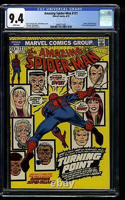 Amazing Spider-Man #121 CGC NM 9.4 White Pages Death of Gwen Stacy