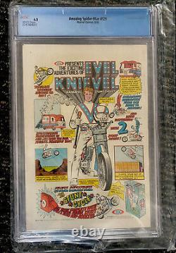 Amazing Spider-Man #129 CGC 6.0 1974 1st app. Punisher, Jackal. White Pages