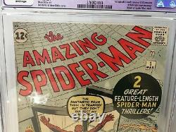 Amazing Spider-Man #1 (1963) CGC 4.5 (C-2) White Pages Very Sharp This is It