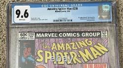 Amazing Spider-Man #238 CGC 9.6 1st Hobgoblin With TATTOOZ NEWSSTAND White Pages