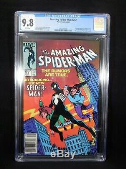 Amazing Spider-Man #252 CGC 9.8 White Pages 1st App Black Costume