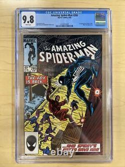 Amazing Spider-Man #265 CGC 9.8 White Pages Marvel 1985 1st Silver Sable Direct