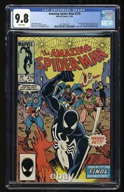 Amazing Spider-Man #270 CGC NM/M 9.8 White Pages Marvel 1985