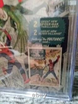 Amazing Spider-Man #2 CGC 5.0Marvel 1963 1st Vulture! Key Silver! White pages