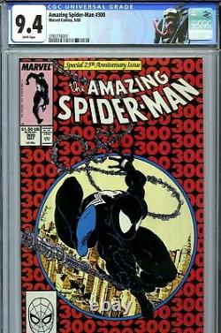 Amazing Spider-Man #300 (1988) Marvel CGC 9.4 White Pages 1st Full Venom