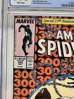Amazing Spider-Man #300 1st Appearance of Venom CGC 9.6. White Pages Key Issue