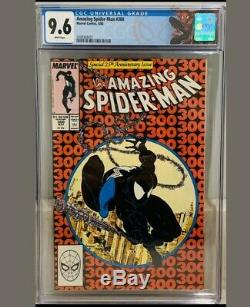 Amazing Spider-Man #300 9.6 CGC White pages. Todd McFarlane. Venom 1st app
