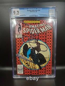 Amazing Spider-Man #300 CGC 9.2 White Pages 1st full Venom Super Key