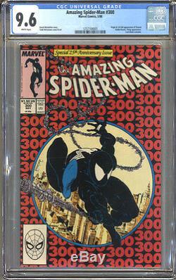 Amazing Spider-Man #300 CGC 9.6 NM+ WHITE Pages Universal CGC #1257104005