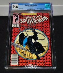Amazing Spider-Man 300 CGC 9.6 White Pages 1988 NEWSSTAND Variant 1st Full Venom