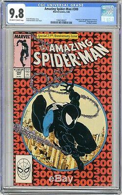 Amazing Spider-Man #300 CGC 9.8 NMMT Off-white to white pages Origin & 1st full