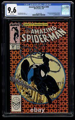 Amazing Spider-Man #300 CGC NM+ 9.6 White Pages 1st Venom