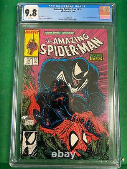 Amazing Spider-Man #316 CGC 9.8 White Pages Marvel 1989 Todd McFarlane Cover