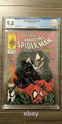 Amazing Spider-Man #316 CGC 9.8 White Pages Todd McFarlane 1st Venom Cover