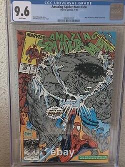 Amazing Spider-Man #328 CGC 9.6 White Pages Final McFarlane Art Marvel 1990