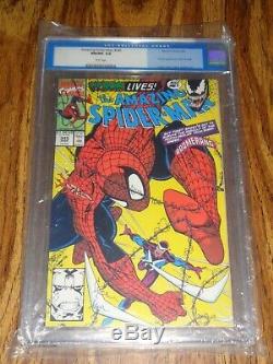 Amazing Spider-Man #345 Marvel Comics CGC 9.8 White Pages Venom App