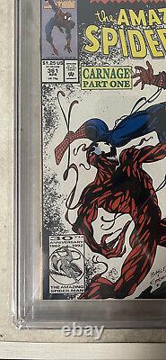 Amazing Spider-Man #361 CGC 9.8 White 1st Appearance Of Carnage Marvel Sony MCU