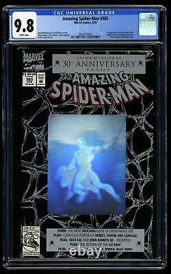 Amazing Spider-Man #365 CGC NM/M 9.8 White Pages 1st Spider-man 2099! Marvel