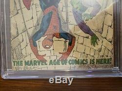 Amazing Spider-Man #6 CGC 4.0 Off White Pages! 1st Lizard Appearance No Reserve