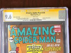 Amazing Spider-Man #700 1200 Ditko Variant Signed by Stan Lee White pages