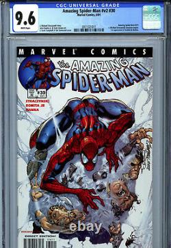 Amazing Spider-Man #v2 #30 (2001) Marvel CGC 9.6 White 1st Ezekiel & Morlun