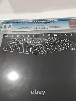 Amazing Spider-Man v2 # 36 CGC 9.8 White Pages (Marvel, 2001) Sept. 11 Tribute