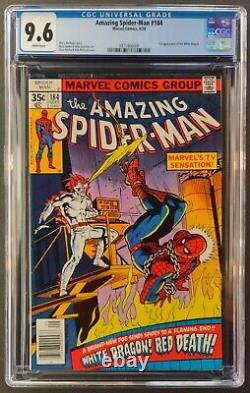 Amazing Spider-man #184 Cgc 9.6 White Pages Marvel Comics 1978 1st White Dragon