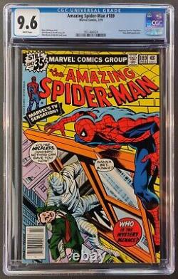 Amazing Spider-man #189 Cgc 9.6 White Pages = Marvel Comics Feb 1979 Man-wolf