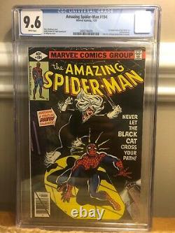 Amazing Spider-man #194 Cgc 9.6(white Pages)1st App Of Black Catkey