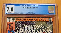 Amazing Spider-man #210 Cgc 7.0 White Pages 1st App Of Madame Web