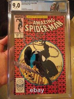 Amazing Spider-man #300 9.0 WHITE PAGES 1st Appearance of Venom CUSTOM LABEL