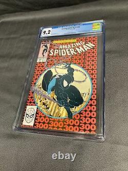 Amazing Spider-man #300 Cgc 9.2 White Pages First Appearance Of Venom