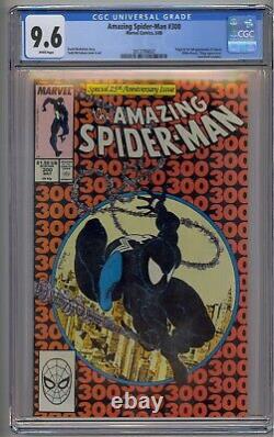 Amazing Spider-man #300 Cgc 9.6 Origin/1st Venom White Pages