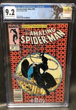 Amazing Spider-man #300 McFarlane CGC 9.2 White Pages Custom Venom Label