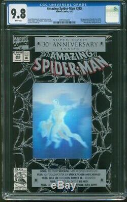 Amazing Spider-man # 365 Cgc-graded 9.8 White Pages T-321